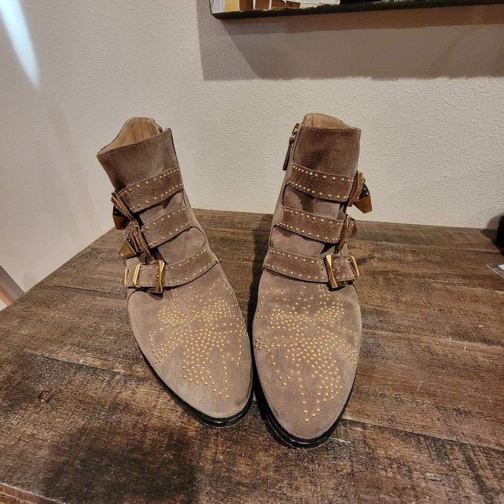 Chole studded booties